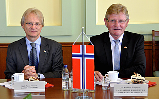 Ambasador Norwegii liczy na współpracę z Warmią i Mazurami